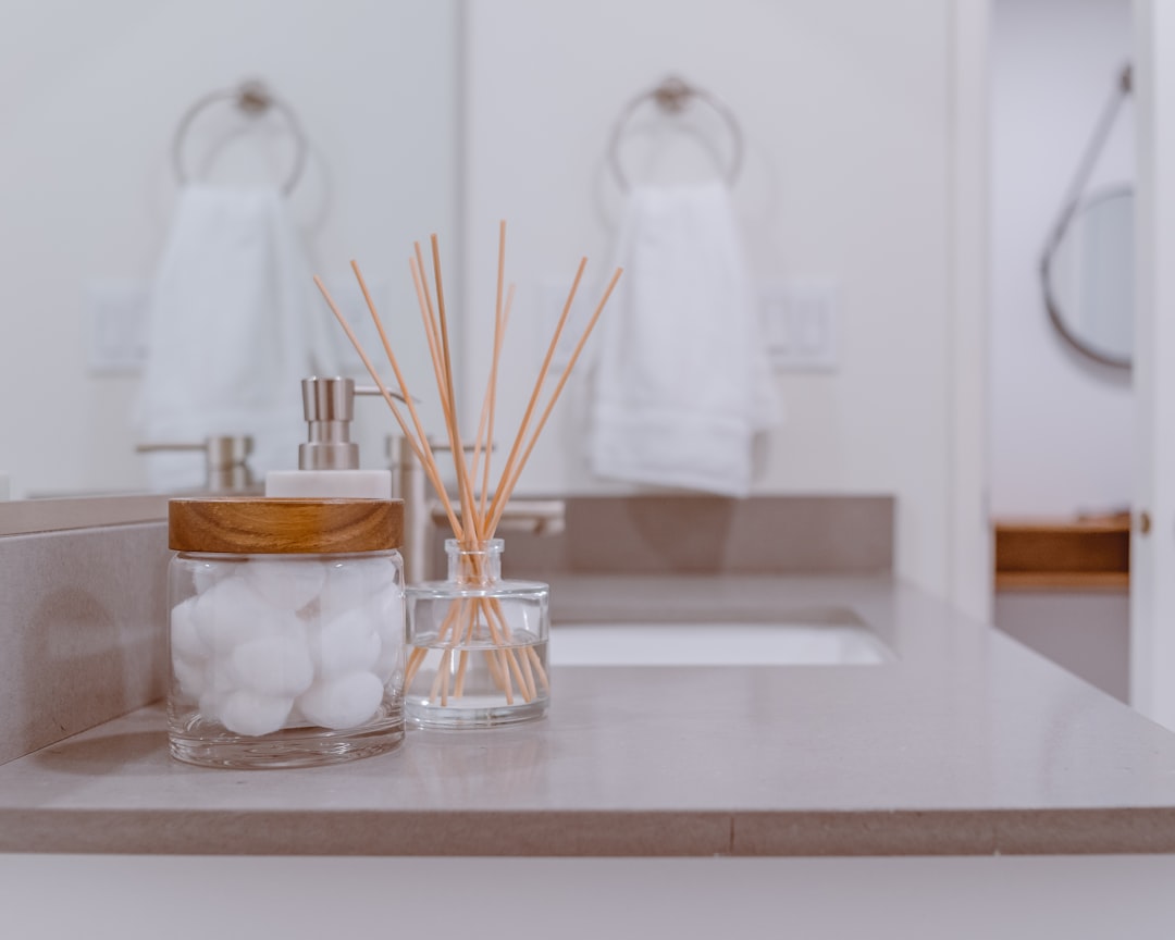 gallery-04 Clean Bathroom Decor on a Vanity